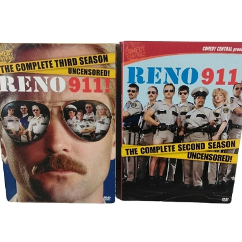 Season 2 & 3 RENO 911 Comedy Police Cops TV Show Series DVD Movies